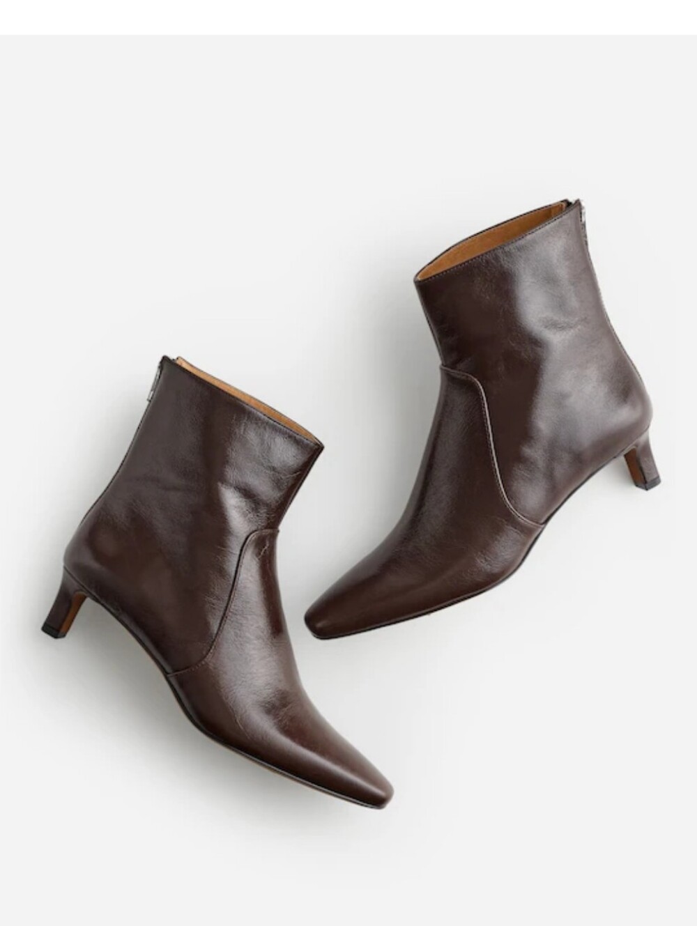 Madewell The Dimes Kitten-Heel NN026 Boot Size 9 Brown